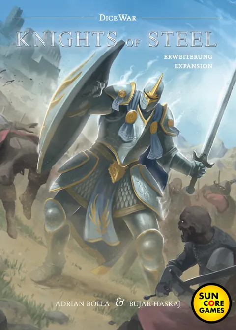 DiceWar-Erweiterung Knights of Steel – Schachtel